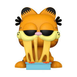 Garfield POP! Comics Vinyl Garfield w/Lasagna Pan 9 cm